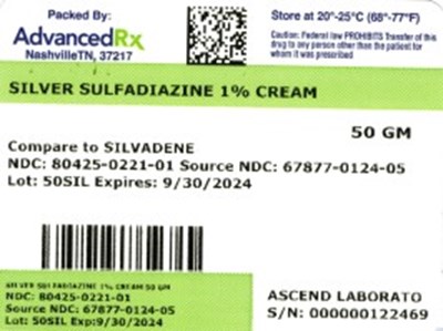 Label1 (Silver Sulfadiazine 80425 0221 01)